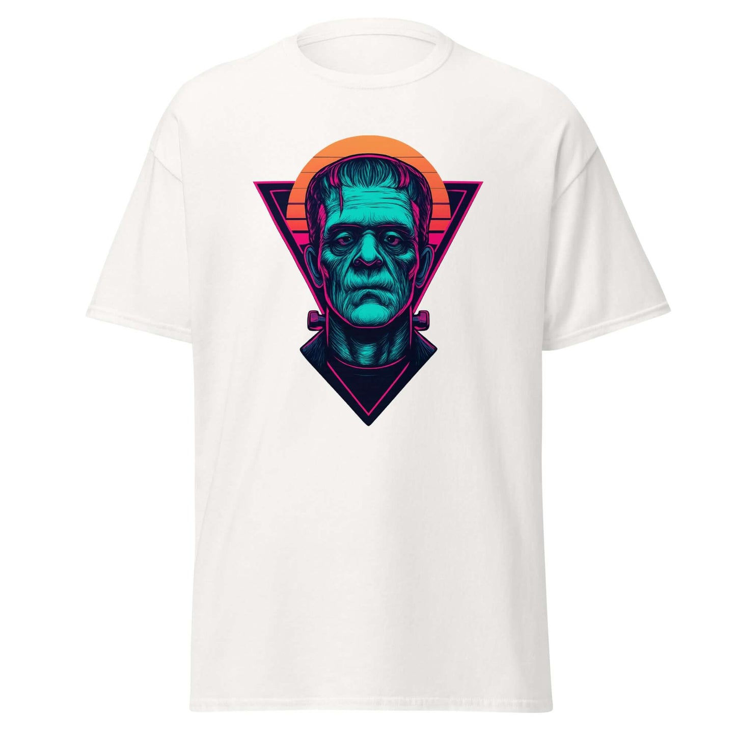 Frankensteins Monster Neon T-Shirt Obtuse Mongoose Retro Horror