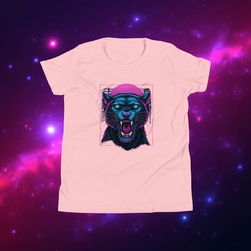 Panther Youth T-Shirt Obtuse Mongoose - Unisex Tee