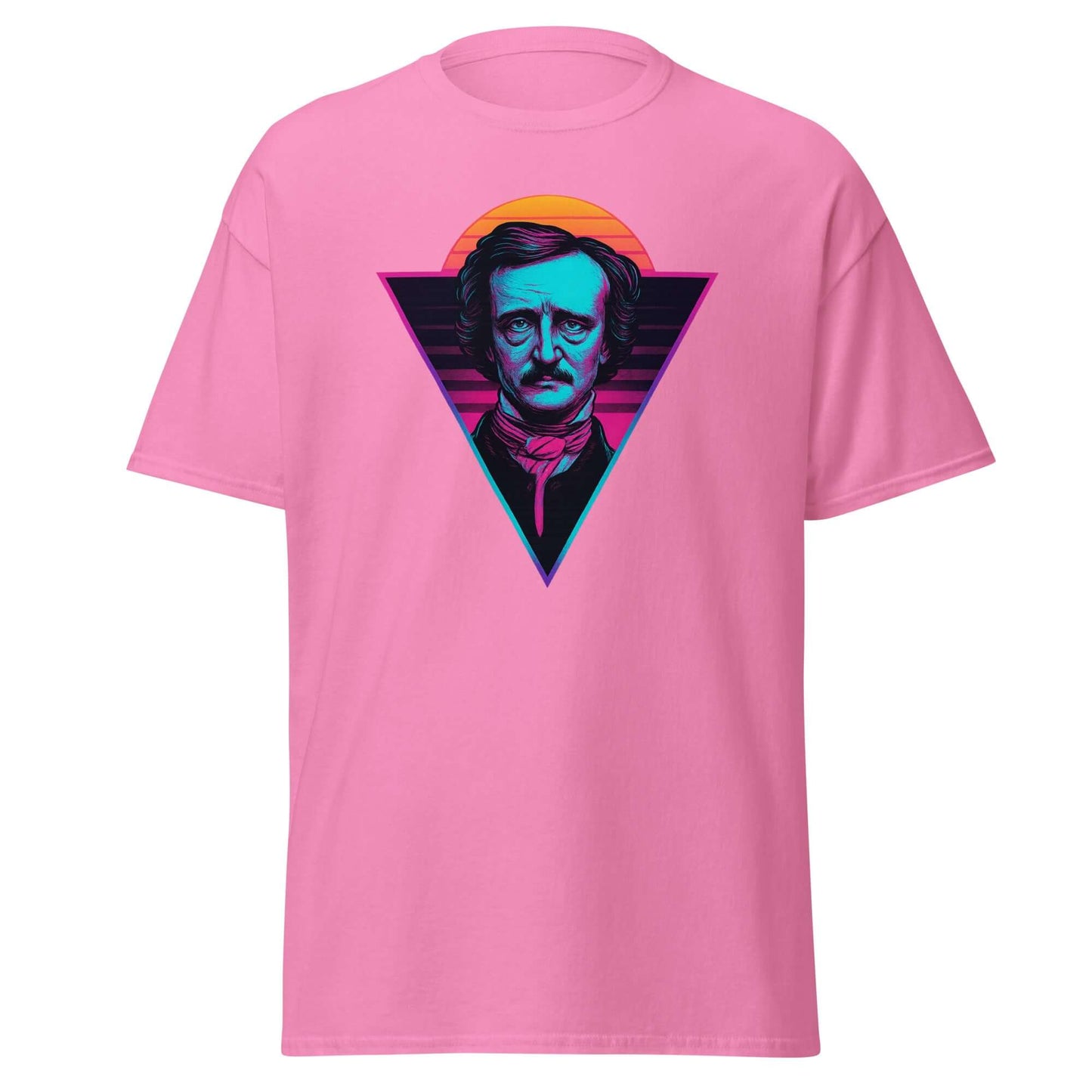 Edgar Allan Poe Neon Gothic Tee Obtuse Mongoose