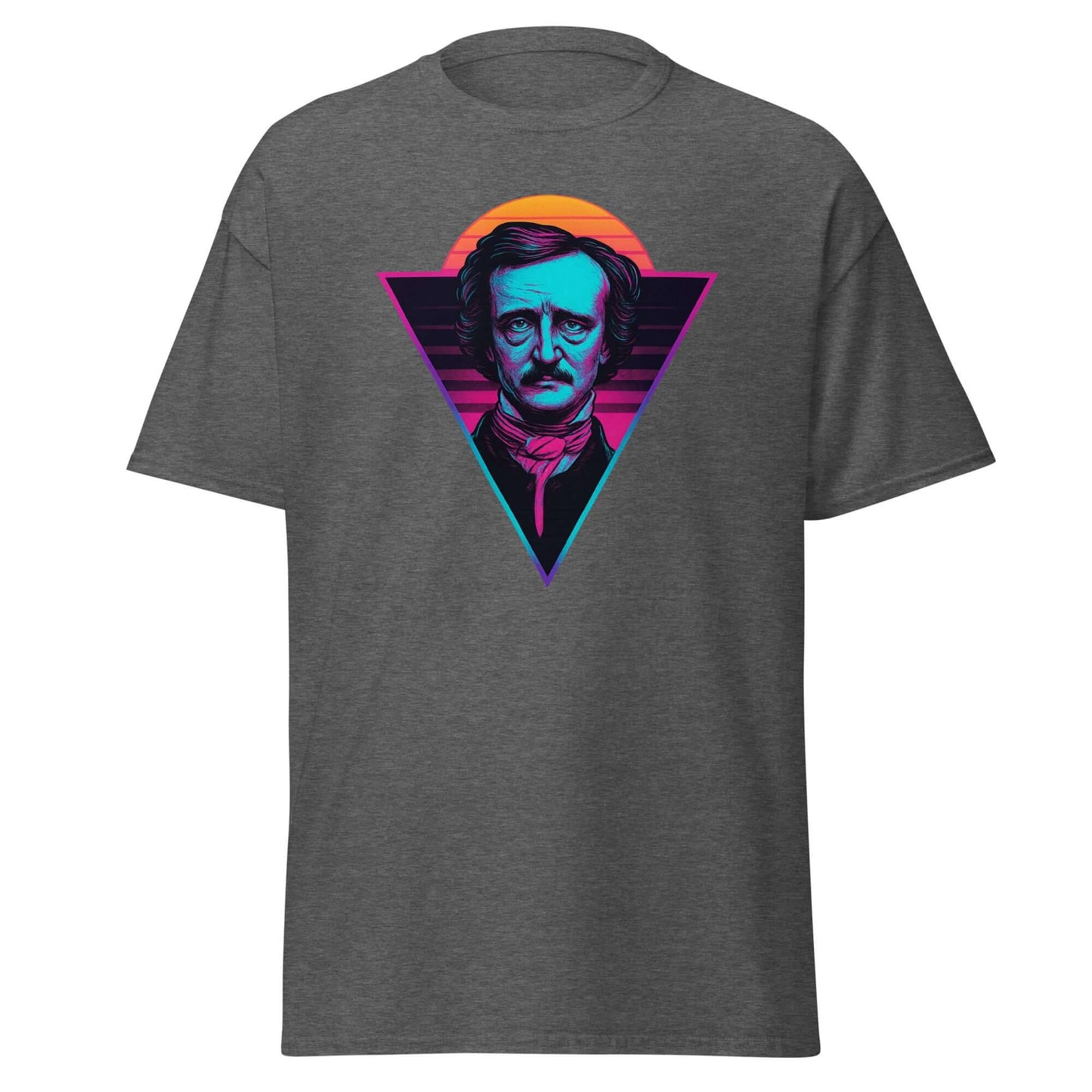 Edgar Allan Poe Neon Gothic Tee Obtuse Mongoose