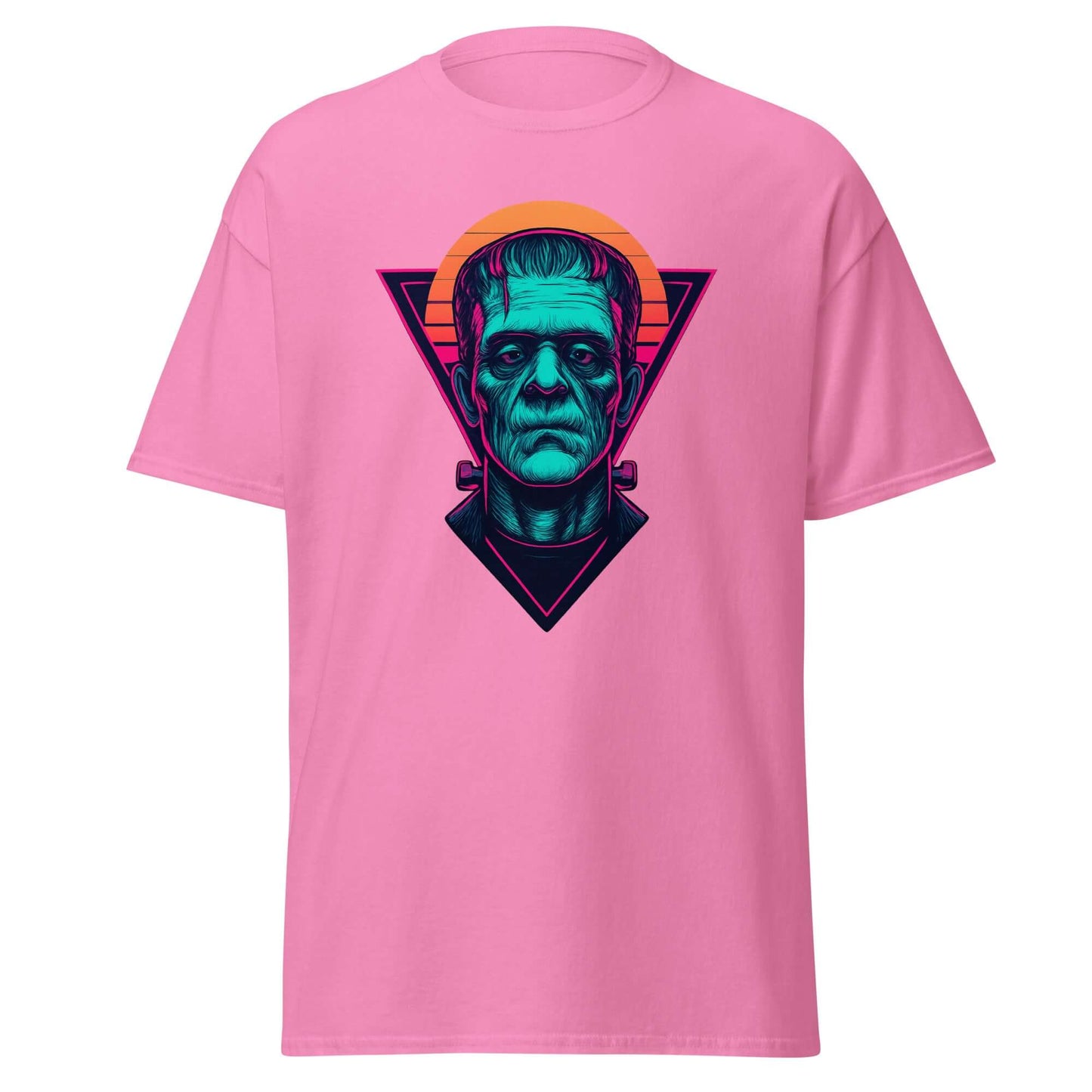 Frankensteins Monster Neon T-Shirt Obtuse Mongoose Retro Horror