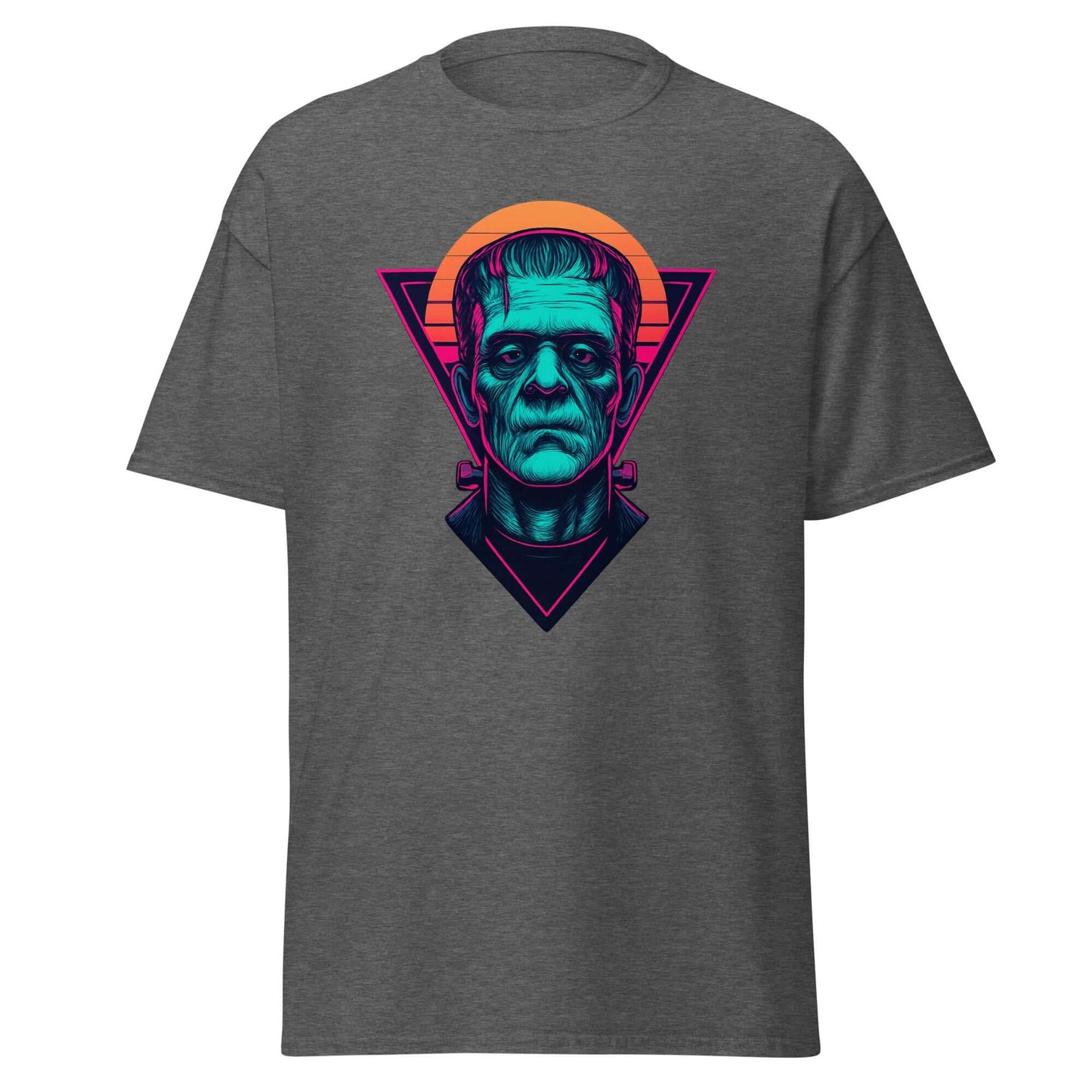 Frankensteins Monster Neon T-Shirt Obtuse Mongoose Retro Horror