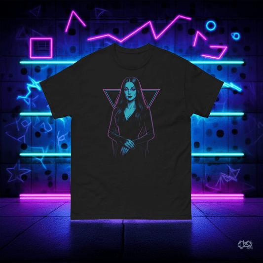 Mystic Gothic Woman T-Shirt Neon Darkwave Aesthetic Tee