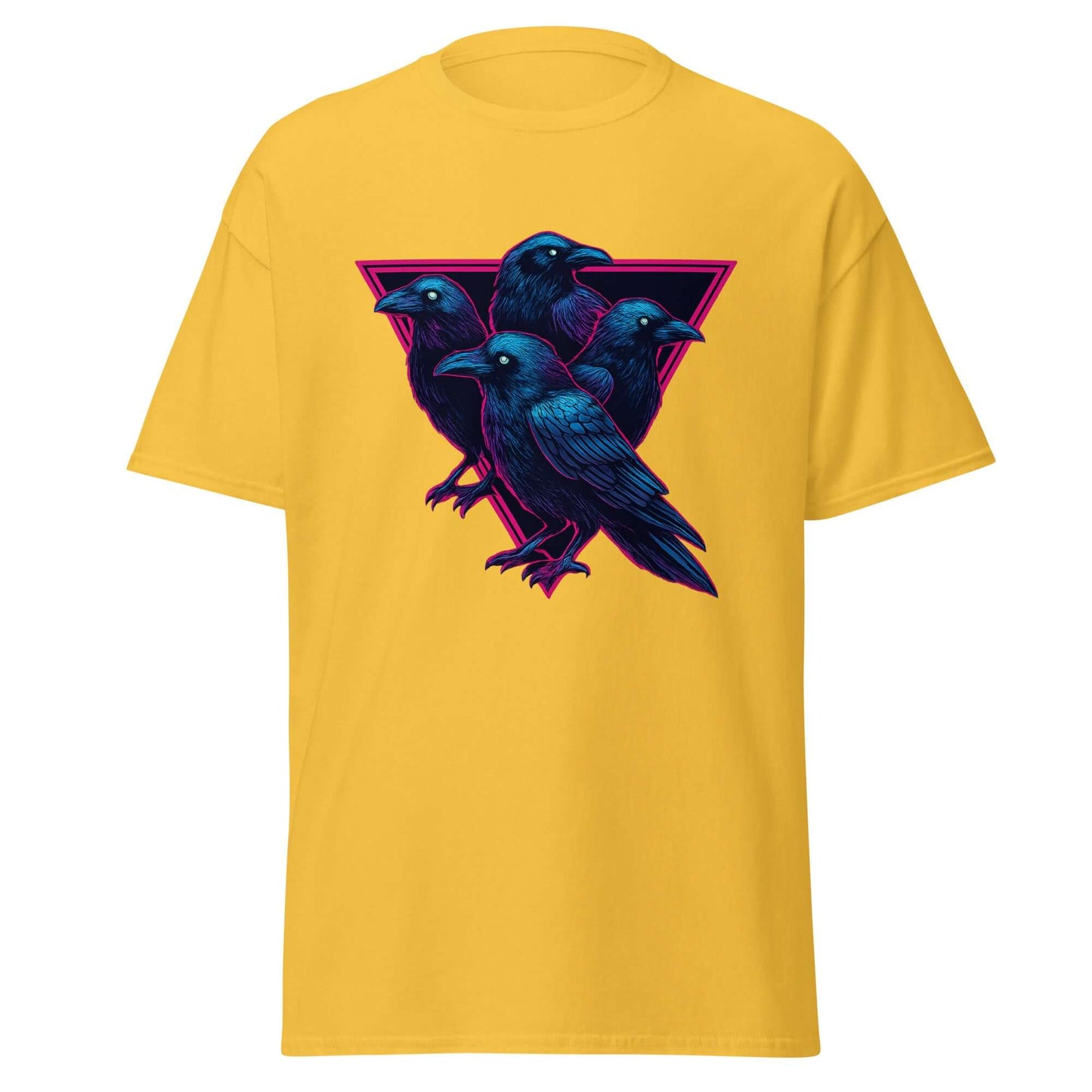 Neon Crows T-shirt Obtuse Mongoose