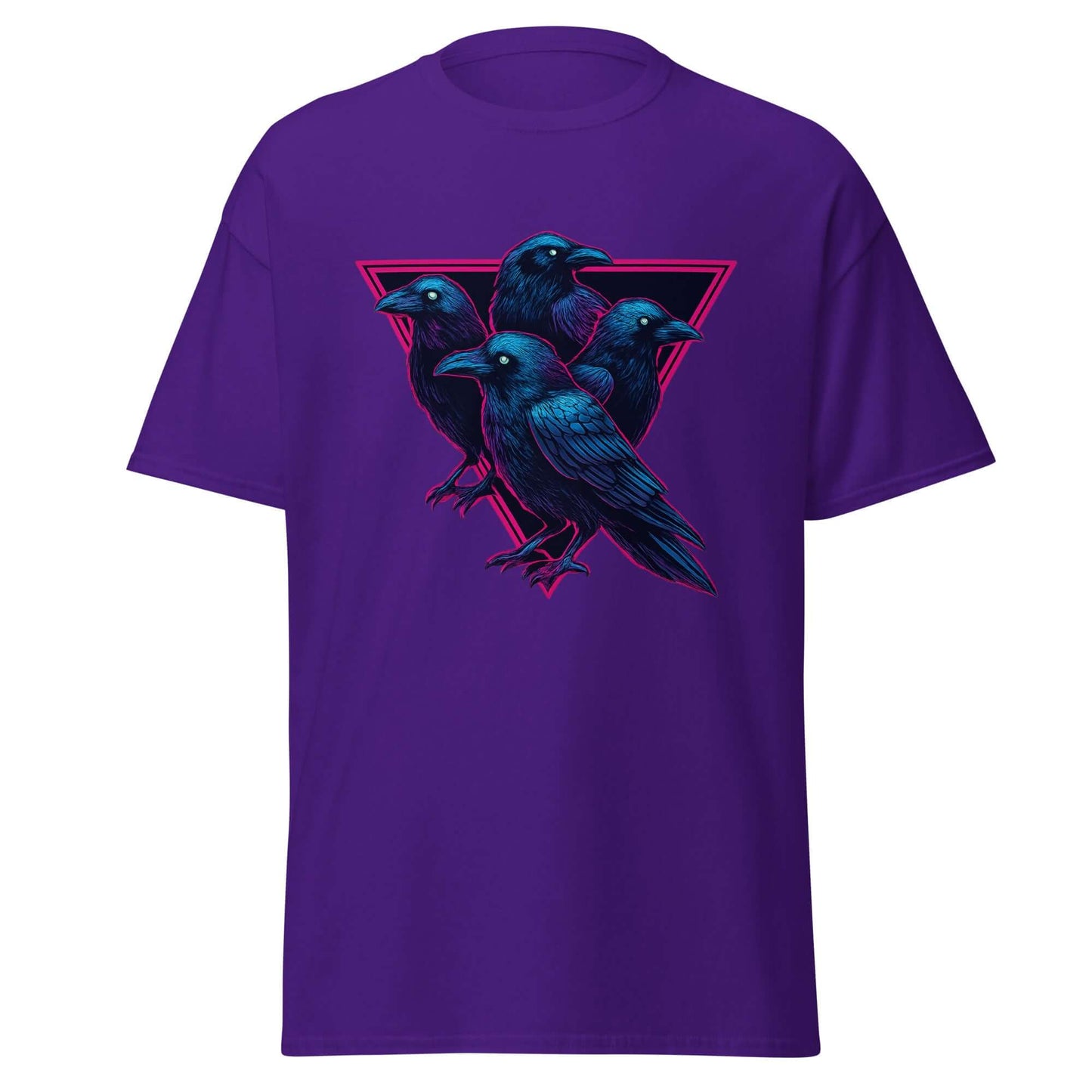 Neon Crows T-shirt Obtuse Mongoose