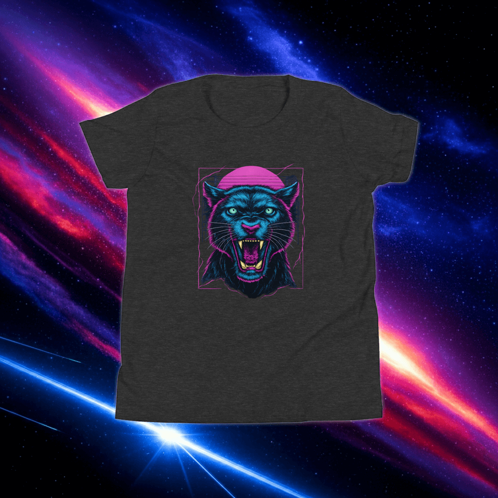 Panther Youth T-Shirt Obtuse Mongoose - Unisex Tee