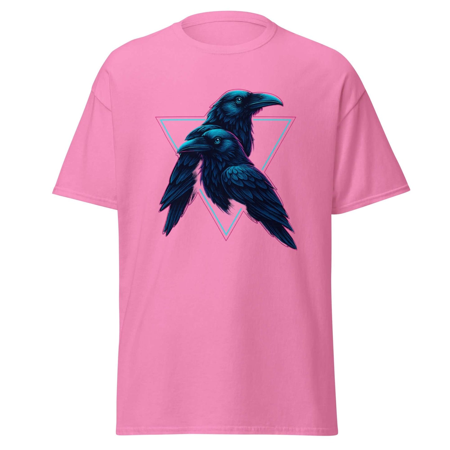Raven Duo Neon T-Shirt Dark Streetwear Obtuse Mongoose