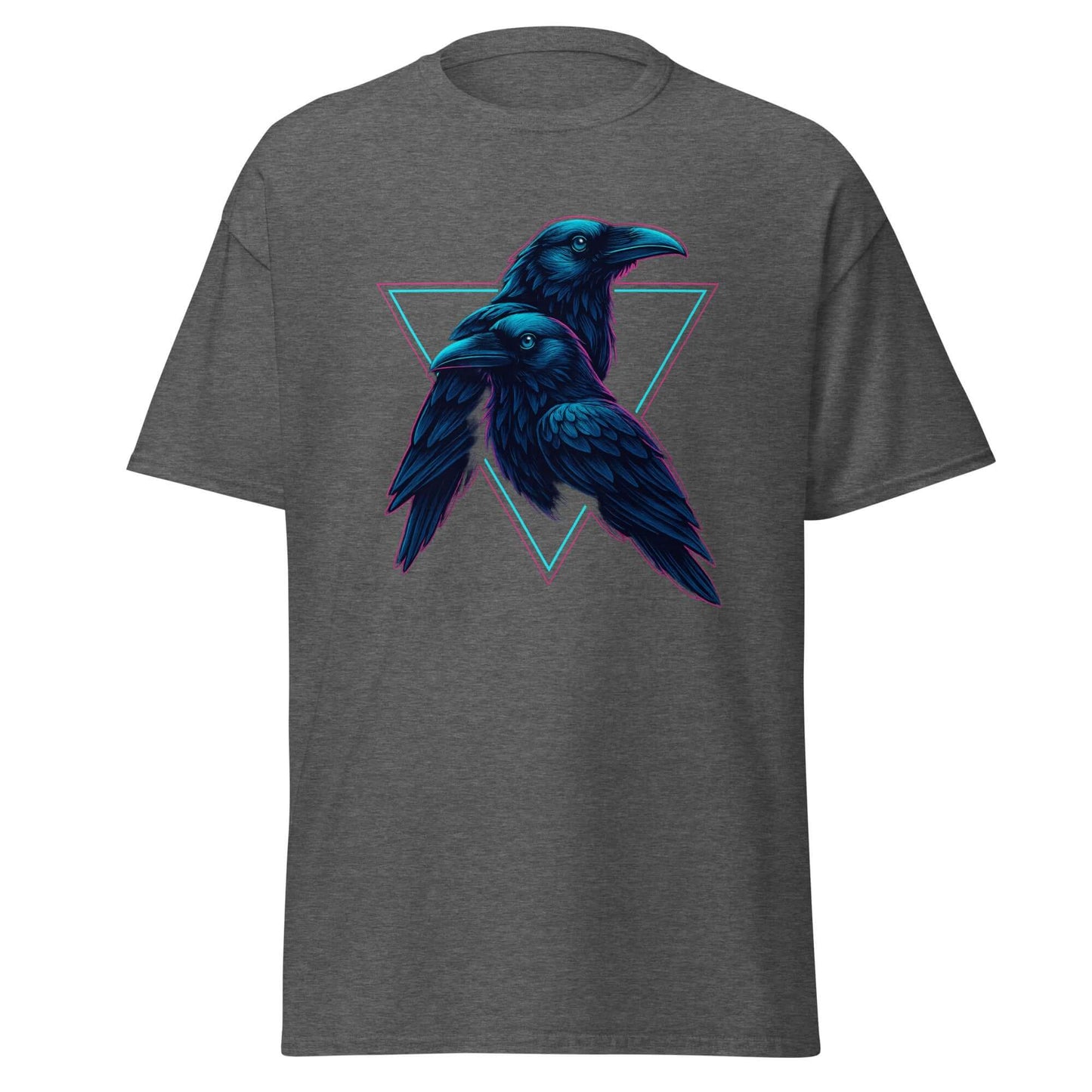 Raven Duo Neon T-Shirt Dark Streetwear Obtuse Mongoose