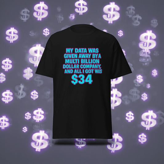 34 Data Settlement T-Shirt Obtuse Mongoose