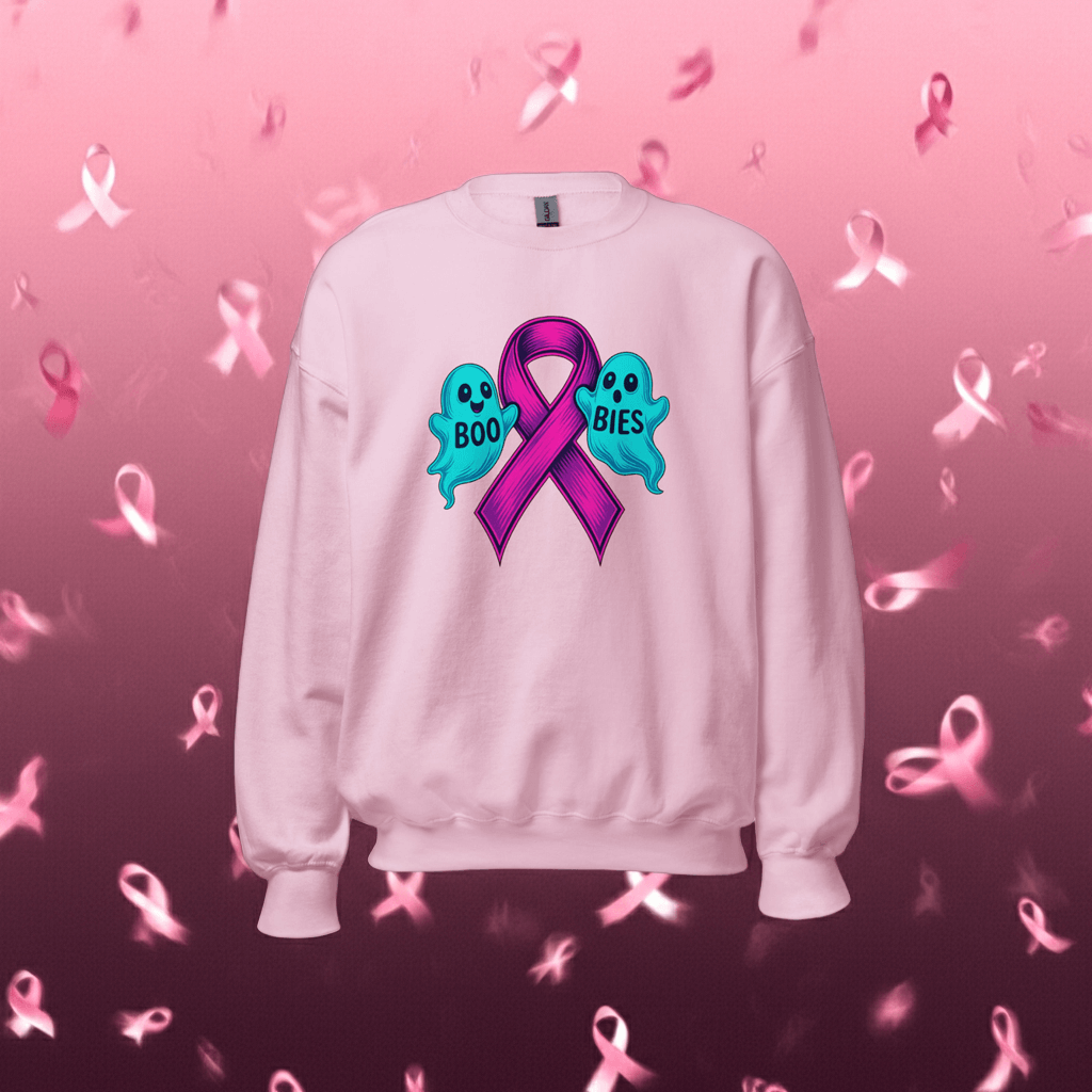 Spooky Breast Cancer Awareness Sweater
